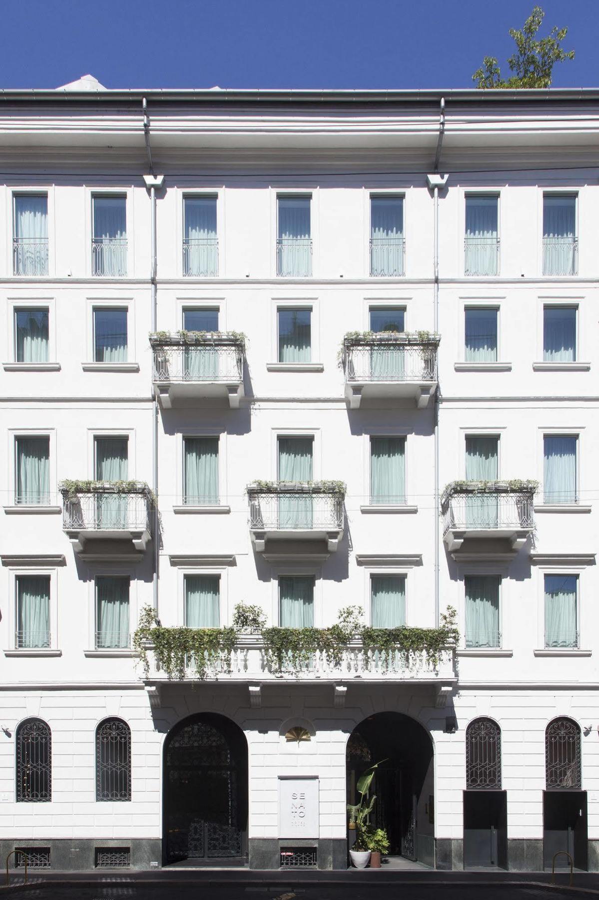 Senato Hotel Milano Exteriör bild